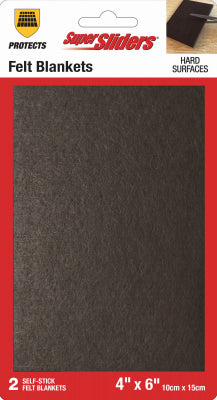 Shepherd Hdwe. Prod., Llc. 4740026SL 2PK 4" BRN Felt Blanket