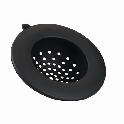 Interdesign Inc 09943 Black Silicone Sink Str