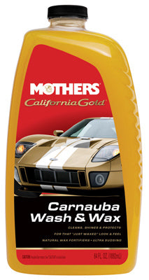 Mothers Polish Co 05674 64OZ Carnuba Wax/Wash