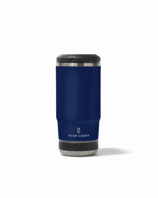 Pour Caddy Vibe, Inc. CNB-14-NBLU 14OZ NVY Chill & Brew