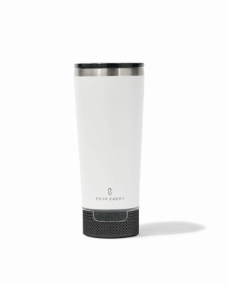Pour Caddy Vibe, Inc. GC-18-WHT 18OZ WHT Go Caddy