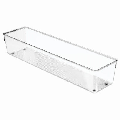Interdesign Inc 53030 16x4x3 CLR Plastic Bin