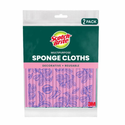 3M COMPANY 9055-P1 2PK Print Sponge Cloth