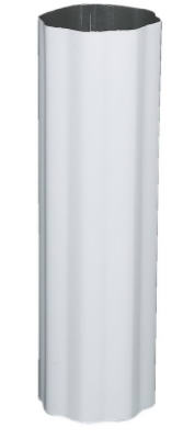 4x10 RND ALU Downspout