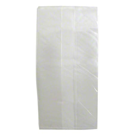 Elkay Plastics 10G-084018 LDPE Gusset Bag Clear 8" X 4" X 18" 1 Mil 1000/CS