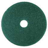 3M 5300 Low-Speed High Productivity Floor Pads 5300, 20" Diameter, Blue, 5/carton 3