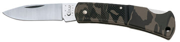 Camo Lockback Knife