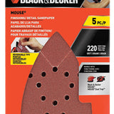 Dewalt Accessories BDAM220 5PK 220G Fine Sandpaper