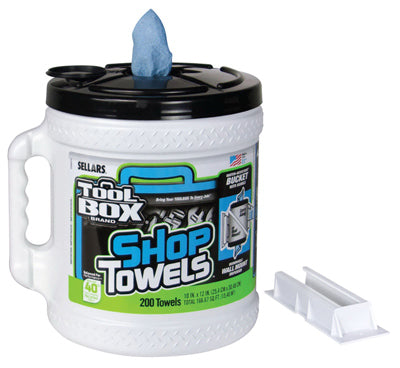 200CT BLU Shop Towel