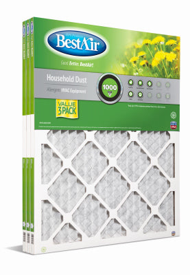 3PK 16x20x1 Fur Filter