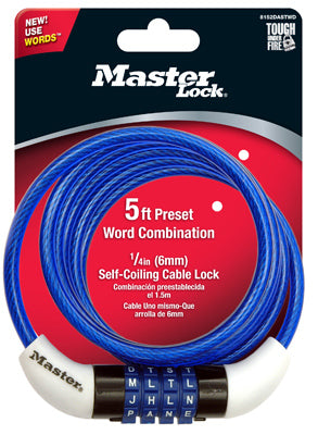 5' Bike Cable/Comb Lock