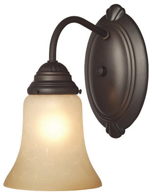 1LGT BRZ Wall Fixture