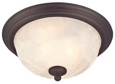 2LGT BRZ Ceil Fixture
