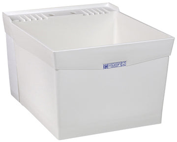 E.L. MUSTEE 19W 20x24 SGL Wall Laun Tub