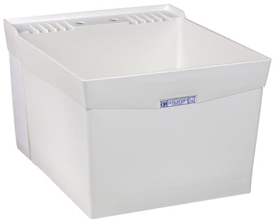 E.L. MUSTEE 19W 20x24 SGL Wall Laun Tub