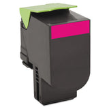 Lexmark 80C1XM0 80c1xm0 Return Program Toner, 4,000 Page-Yield, Magenta 2