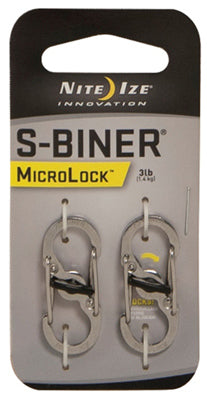 NITE IZE INC LSBM-11-2R3 2PK S-Biner Micro Lock