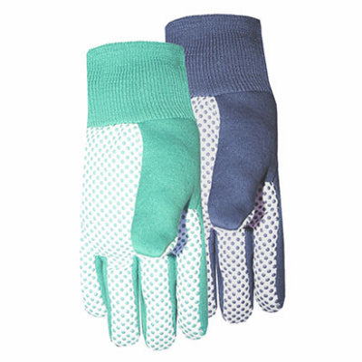 Midwest Quality Gloves 522K0 Ladies Jers/Canv Gloves