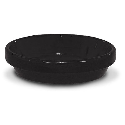 3.75" BLK Cera Saucer