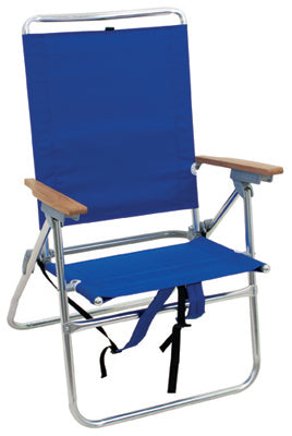 Rio Brands Llc SC642BP-TSPK4 7Pos Hi Boy Beach Chair