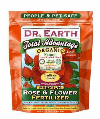 DR EARTH INC 702P 4LB RSE/FLWR Fertilizer