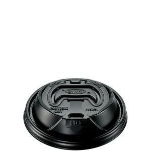 Dart 16RCLBLK Optima Reclosable Lid Black 1000/CS