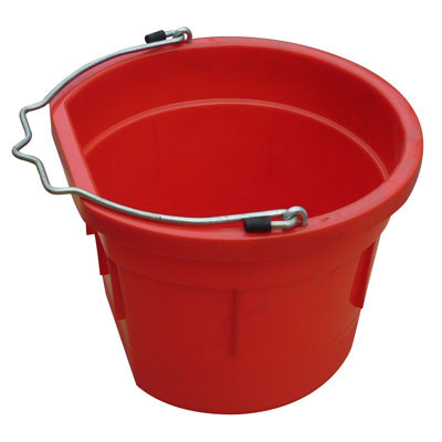 Qingdao Huatian Hand Truck MR8QP/FSB-RED MR 8QT RED FLT Bucket
