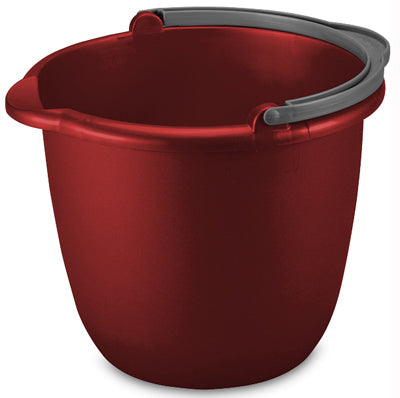 STERILITE 11205812 10QT RED Spout Pail
