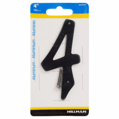 4" BLK Nail-On #4