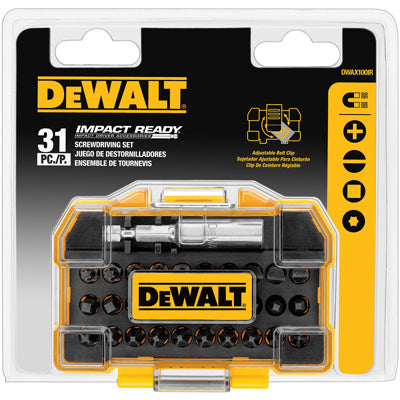 31PC Impact Screwdr Set