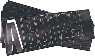3" BLK Letter Kit