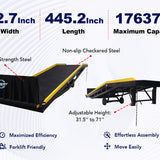 18,000 lb. Capacity Portable Loading Dock Ramps Yard Ramp