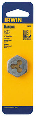 1/4"x20 NC Hex Die