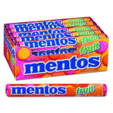 Mentos VAM4181 Chewy Mints, 1.32 Oz, Mixed Fruit, 15 Rolls/box 2