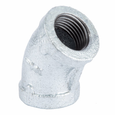 1/8" Galv 45 Deg Elbow