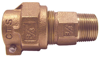 Legend Valve And Fitting Inc 313-209NL 3/4x1"MIP WTR Coupling