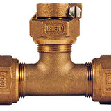 Legend Valve And Fitting Inc 313-395NL 1" CTSxPK WTR Tee