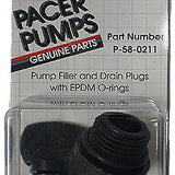 Pacer Pumps, Div. Of Asm Ind P-58-0211 Drain & Fill Plug Kit
