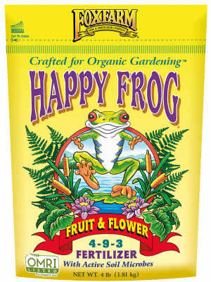 HYDROFARM FX14650 Happy Frog 4LB Flower