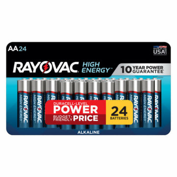 RAYOVAC 815-24LTK RAYO24PK AA Alk Battery
