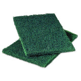 Scotch-Brite Professional 86 Heavy-Duty Scouring Pad 86, 6 X 9, Green, Dozen 2