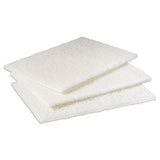 Scotch-Brite Professional 98 Light Duty Cleansing Pad, 6 X 9, White, 20/pack, 3 Packs/carton 2