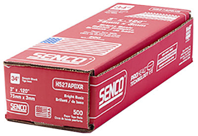 Senco Fastening Systems K527APBXR 500CT .131x3 Smoo Nail