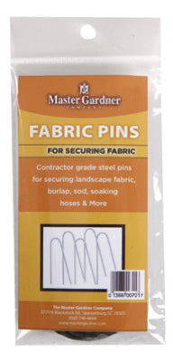 Master Gardner Company 701-SD 10PK STL Fabric Pin