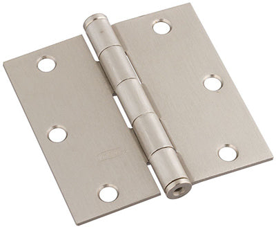 3" Sat NI DR Hinge