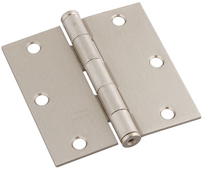 3PK 3.5"Sat Ni DR Hinge