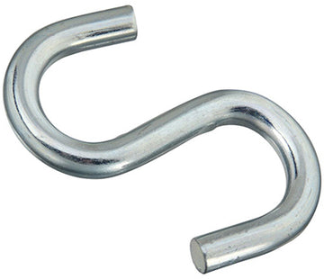 4" ZN Open S-Hook