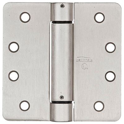 4" Sat NI Spr DR Hinge