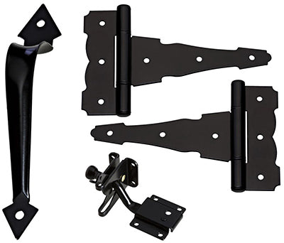 National Mfg/Spectrum Brands Hhi N343-467 BLK Decor Gate Kit