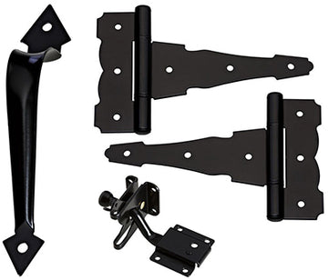 National Mfg/Spectrum Brands Hhi N343-467 BLK Decor Gate Kit